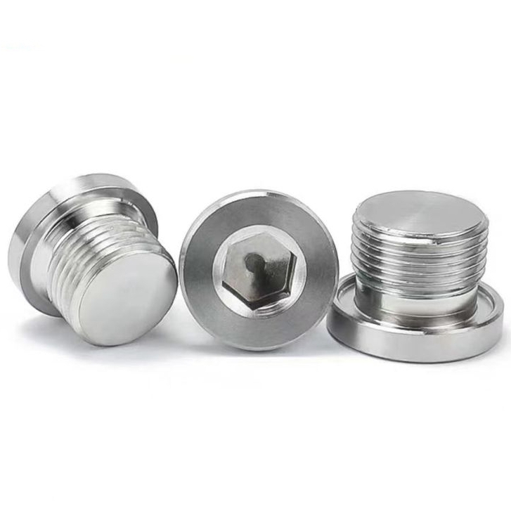 內六角堵頭螺塞 DIN908 不銹鋼(304/316)碳鋼 合金鋼